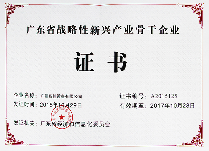  Guangdong Strategic Rising Core Enterprise